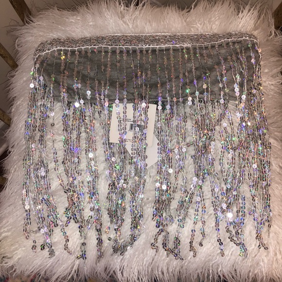 NWT Drip Sequin Bandeau Bralette - Picture 5 of 10